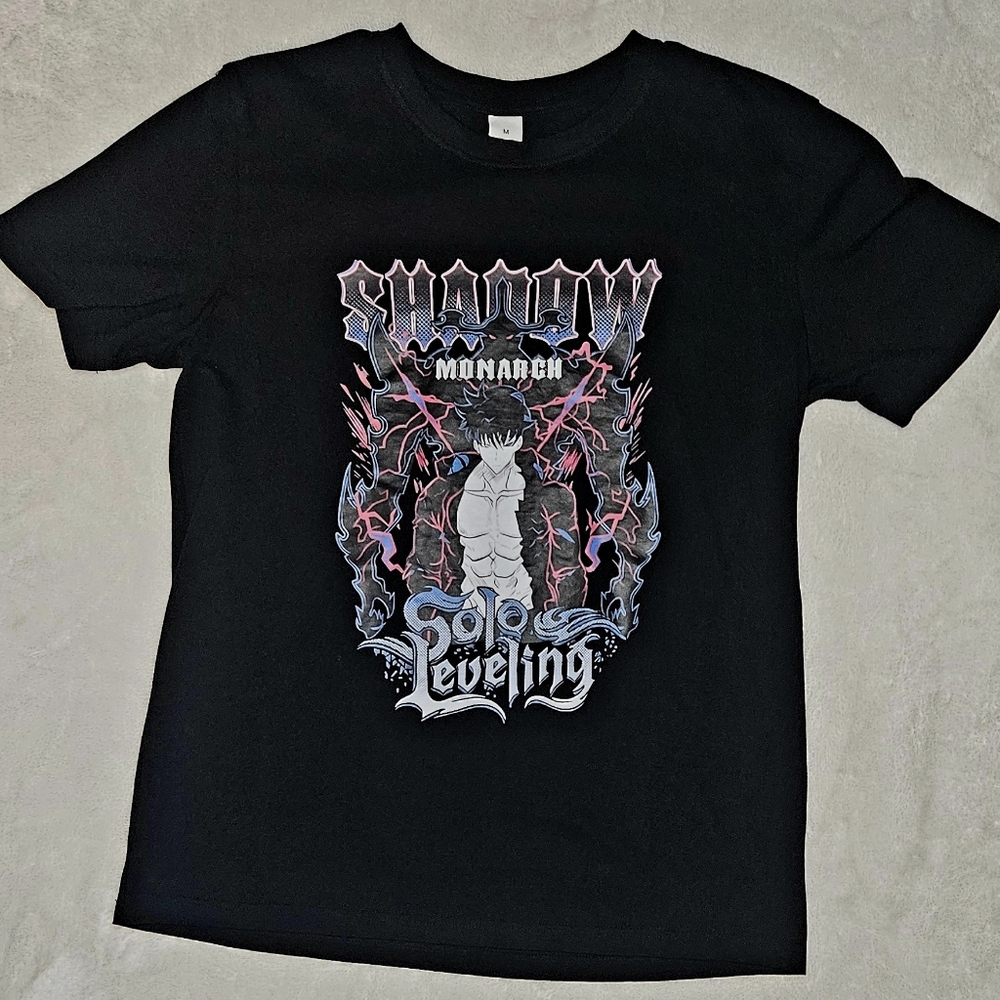 Solo Leveling Shadow Monarch Graphic Tee